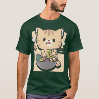 Ramen Cat Otaku esthetisch Kawaii T-shirt