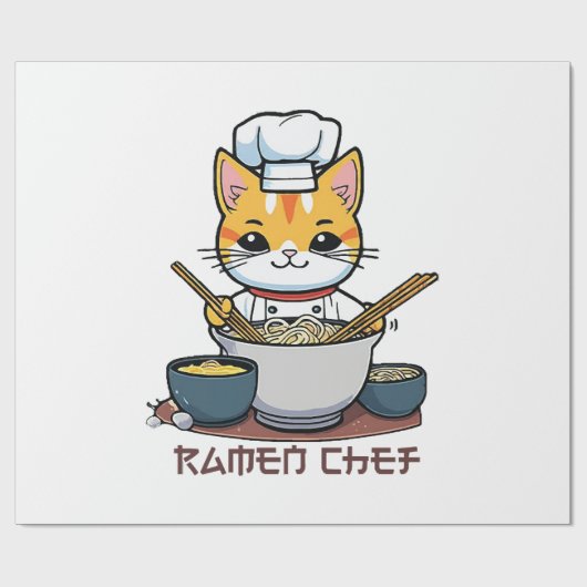 Ramen Chef Cadeaupapier (Vlak)