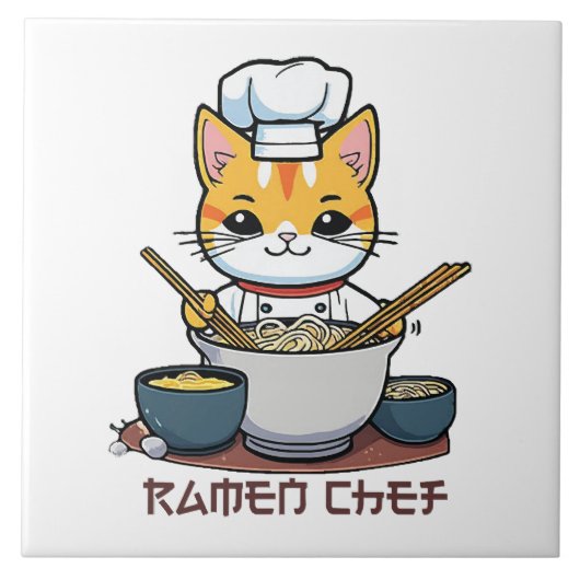 Ramen Chef Tegeltje (Voorkant)