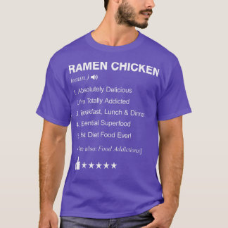 Ramen Chicken Definition Betekenis grappigheid T-shirt