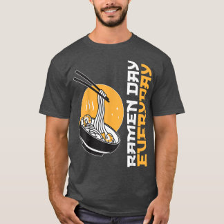 Ramen Dag Dagelijks Funny Ramen Lover 1247 T-shirt