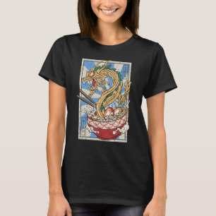 Ramen Dragon Japanse noedels soep T-shirt