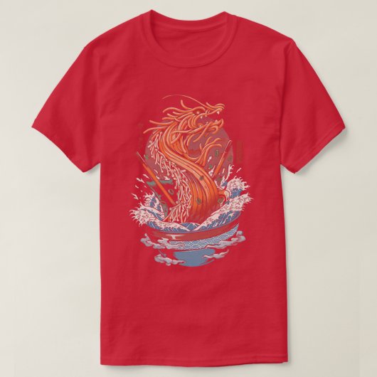 Ramen Dragon T-shirt (Design voorkant)
