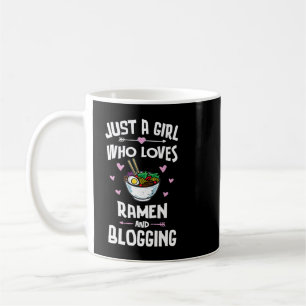 Ramen En Bloggen Anime Gift voor Meisjes Vrouwen Koffiemok