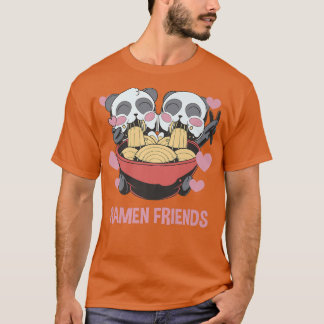 Ramen Friends Panda - Cute Anime Besties 1558 T-shirt