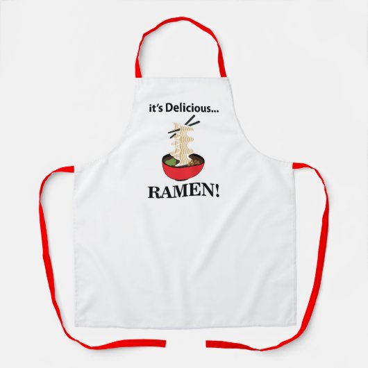 Ramen Het is een heerlijke Ramen Schort (Voorkant)