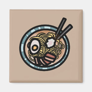 Ramen houdt van schattig Japans Magneet