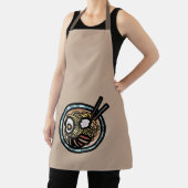 Ramen houdt van schattig Japans Schort (Insitu)