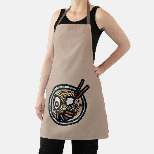 Ramen houdt van schattig Japans Schort (Insitu)