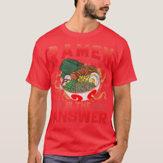 Ramen Japanese Anime T-shirt Food Lover Cute Funny