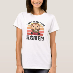 Ramen Japanners noedels snotaap eten ramen T-shirt
