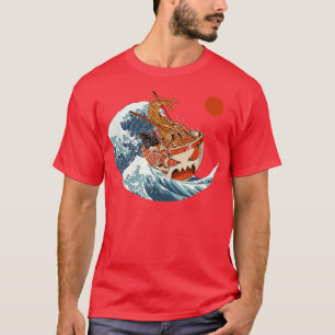 Ramen Japans eten Kaiju Kawaii Anime Gift Girls T-shirt