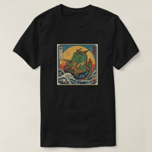 Ramen Japanse Grappige Kawaii baby draak Anime T-shirt