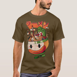Ramen Japanse kapper op het volgende niveau Kawaii T-shirt