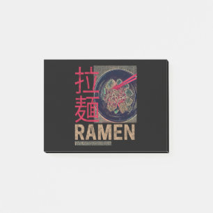 Ramen Japanse Noodle Anime Vintage Post-it® Notes