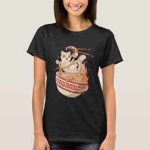 Ramen Kat T-shirt Japans Cadeau