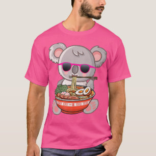 Ramen Koala Anime Otaku T-shirt