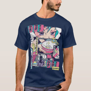 Ramen kopen Anime Manga Comic Panel T-shirt