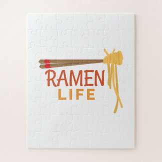 Ramen Life Japans voedsel grappig student Gift Ide Legpuzzel