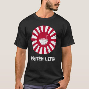 Ramen Life Japanse noedels Lover  Retro St T-shirt