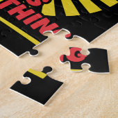 Ramen lost alles op - Funny Ramen Quote Design Legpuzzel (Zijkant)