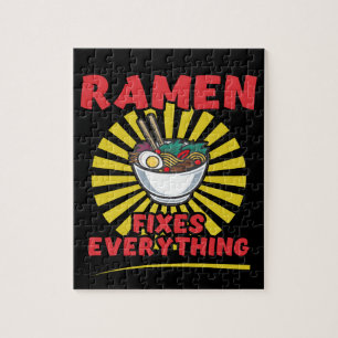 Ramen lost alles op - Funny Ramen Quote Design Legpuzzel