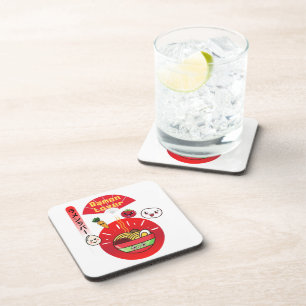 RAMEN LOVER KAWAII STIJL BIER ONDERZETTER