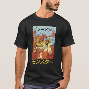 Ramen Monster - Kawaii Anime - Japanse esthetica T-shirt
