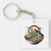 Ramen Mountains Sleutelhanger (Voorkant)