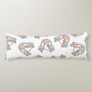 Ramen noedels muziekpatroon lichaamskussen