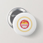 ramen noedels ronde button 5,7 cm (Voorkant /achterkant)