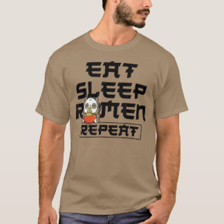 Ramen Noodle Bowl Love Japans Kawaii Panda Eat S T-shirt