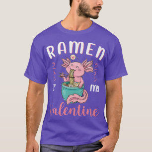 Ramen Noodle Bowl Love Japanse Kawaii Valentijnse T-shirt