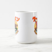 Ramen Noodle Monster Ramen Time! Café Mug (Centre)