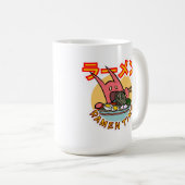 Ramen Noodle Monster Ramen Time! Café Mug (Devant droit)