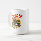 Ramen Noodle Monster Ramen Time! Café Mug (Devant gauche)