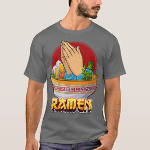 Ramen Noodle Soup Christelijke Dish Believer T-shirt