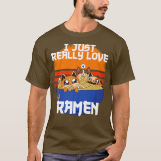 Ramen Noodle Soup Eating Japan2515 T-shirt