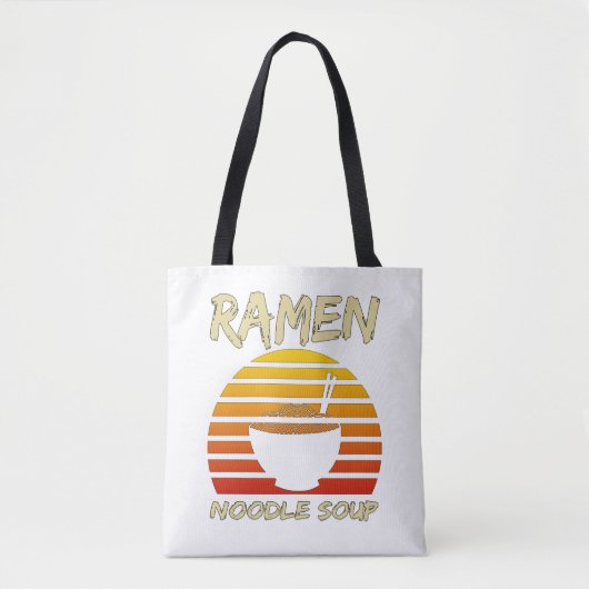 Ramen Noodle Soup Kawaii Japan Noodles  Draagtas (Voorkant)