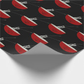 Ramen Noodles Asian Bowl Party Cadeaupapier (Hoek)