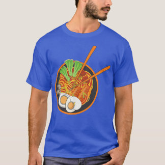 Ramen Noodles Bowl Graphic Art voor alle Ramen Noo T-shirt