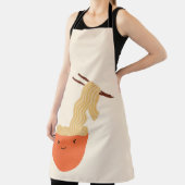 Ramen Noodles Chef Apron Schort (Insitu)