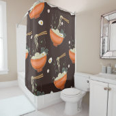 Ramen Noodles:  graphics Douchegordijn (In situ)