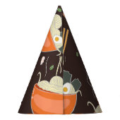 Ramen Noodles:  graphics Feesthoedjes (Achterkant)