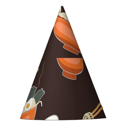 Ramen Noodles:  graphics Feesthoedjes (Voorkant)