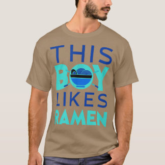 Ramen Noodles Ironic Gezegde Japanse voedselcultuu T-shirt