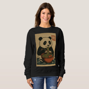Ramen Nourriture des nouilles : Panda sweatshirt f
