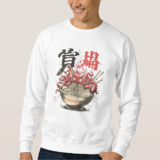 Ramen Oni Monster Art – Japanse Duivel Ramen Kom  Trui