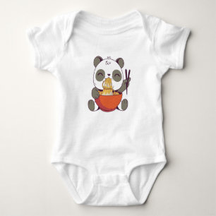 Ramen Panda Romper