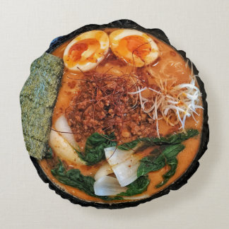 Ramen Pillow Rond Kussen